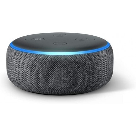 Echo Dot 3ra Gen – Parlante inteligente con Alexa – Carbón - Komakai