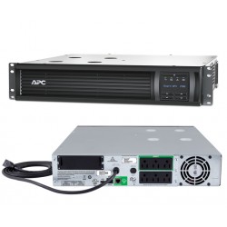 APC SMT1500RM2UC Unidad Smart-UPS 1500 VA, pantalla LCD, para rack, 2 U, 120 V, con SmartConnect