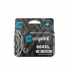 MXP-664K Cartucho de Tinta Maxiprint Compatible con HP 664XL Negro 15.4 ml