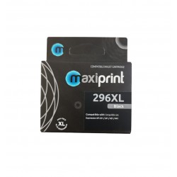 Maxiprint MXP-296K - Cartucho de Tinta Maxiprint Compatible con Epson T296120 Negro 16 ml