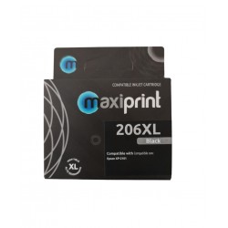 Maxiprint MXP-206K Cartucho de Tinta Compatible con Epson T207120 Negro 16 ml