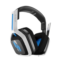 ASTRO Gaming A20 Wireless Headset Gen 2 for PlayStation 5, PlayStation 4, PC & Mac - White/Blue