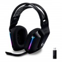 Logitech Auriculares inalámbricos G733 Lightspeed juegos, LIGHTSYNC RGB, micrófono Blue VO!CE y audio PRO-G