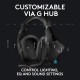 HEADSET LOGITECH G935 Auriculares Logitech G935 inalámbricos, sonido envolvente DTS: X 7.1, con tecnología Lightsync RGB