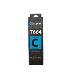 Maxiprint MXP-T664C Botella de tinta para refill, compatible con 664 cian 70ml