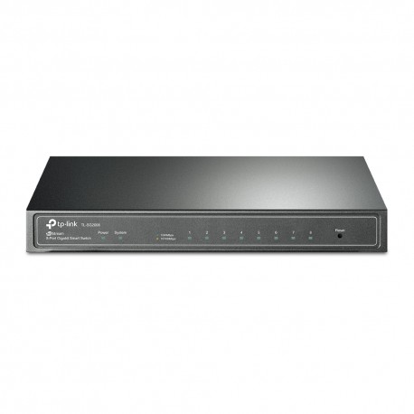 TP LINK TL-SG2008 SWITCH 8 PUERTOS GIGABIT JETSTREAM SMART