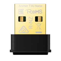 TP LINK ARCHER T3U NANO ADAPTADOR USB INALAMBRICO AC1300 MU-MIMO