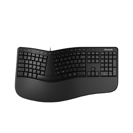 El teclado ergonómico y ratón de Microsoft que reducen el cansancio al  teclear