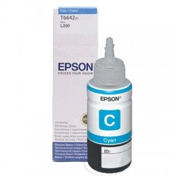 Epson Botella de Tinta 664 Cian 70 ml
