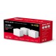 SISTEMA WIFI MERCUSYS AX1800 WHOLE HOME MESH HALO H70X (3-PACK)