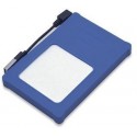 Manhattan 130110 Encapsulador SATA 2.5 a USB 2.0 silicón azul"